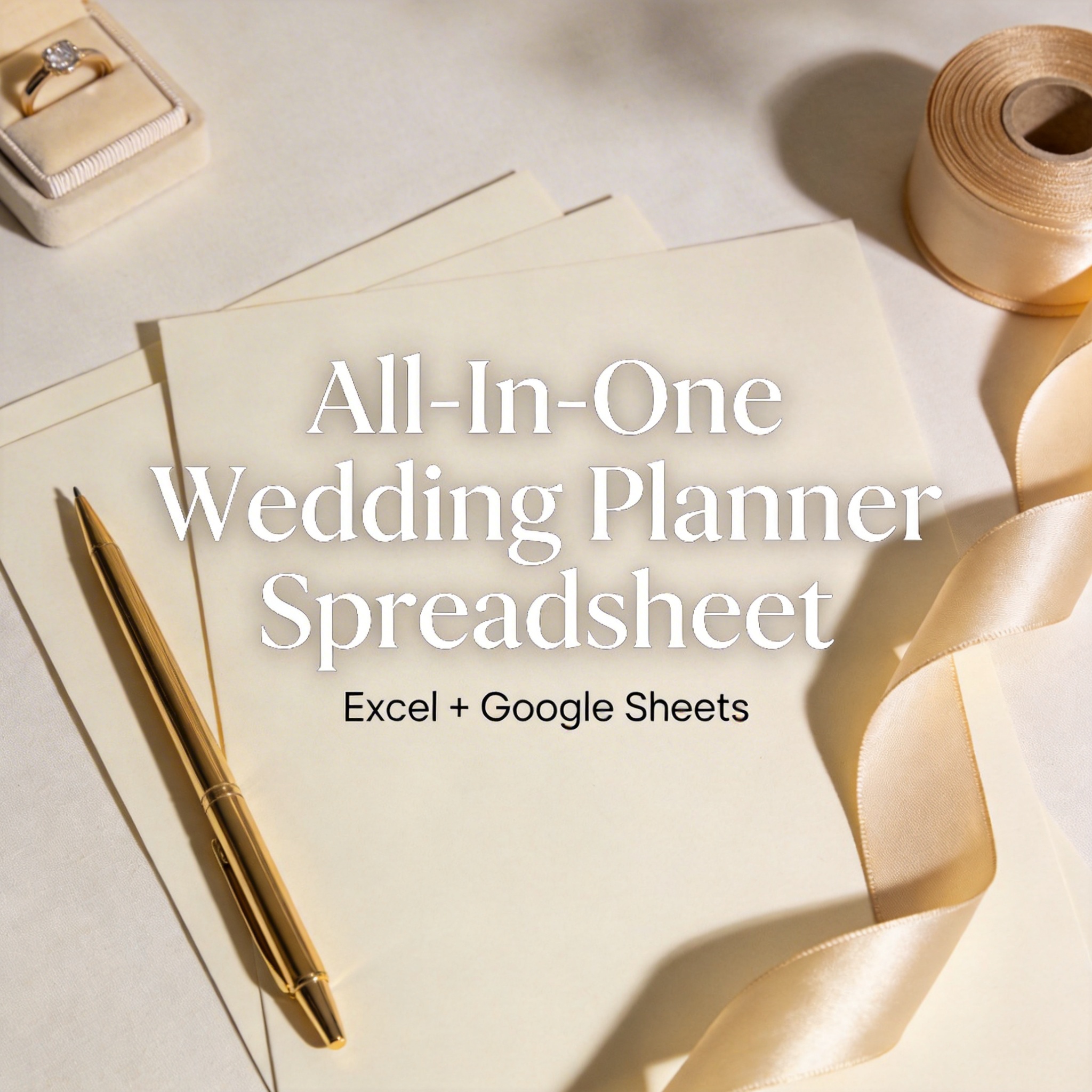 All-In-One Wedding Planner Spreadsheet