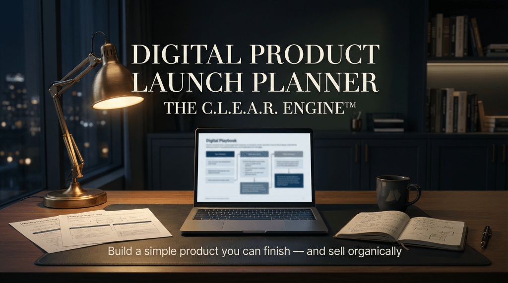Digital Product Launch Planner – C.L.E.A.R.&nbsp;Engine™