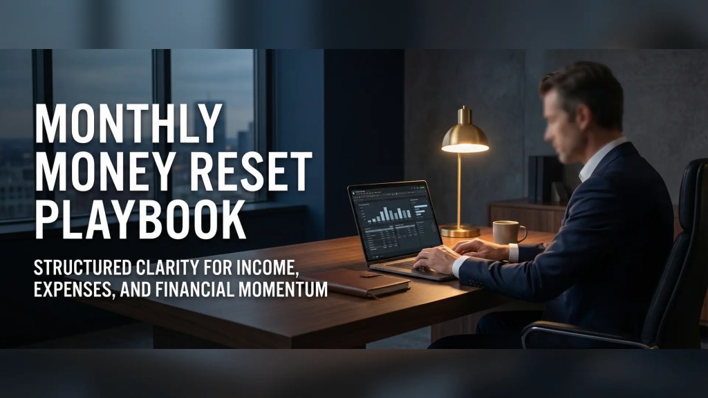 Monthly Money Reset&nbsp;Playbook