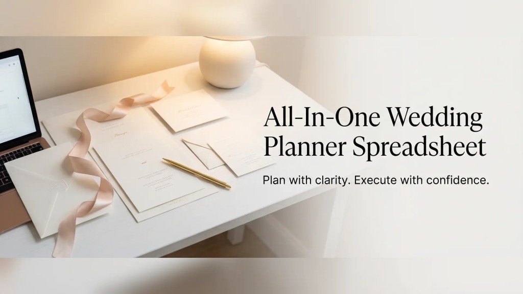 All-In-One Wedding Planner&nbsp;Spreadsheet